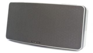Cambridge Audio Minx Air 200 wireless speaker on white background.