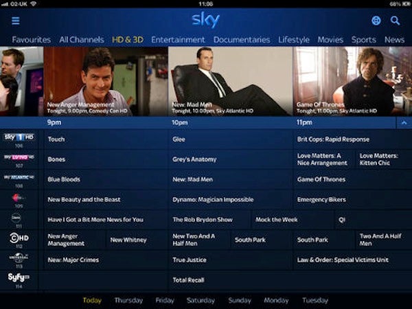 Sky HD 2TB