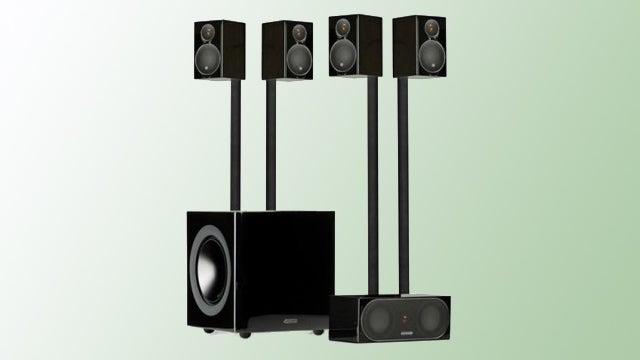 Monitor Audio R90HT1 home theater speaker system.