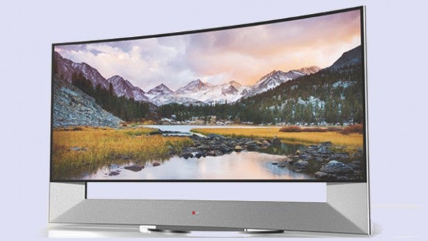 LG 105-inch Curved OLED TV