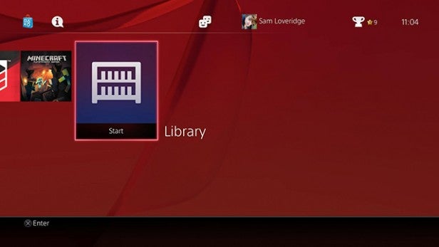 PS4 Library