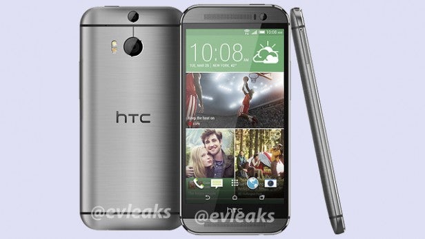 HTC One 2 silver