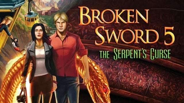 Cover art for Broken Sword 5: The Serpent's Curse game.