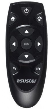 Asustor media NAS remote control.