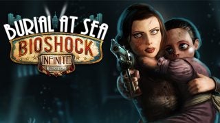 Bioshock Infinite: Burial at Sea game promotional artwork.