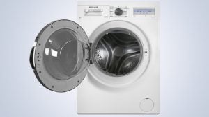 Servis W814FLHD washing machine with open door