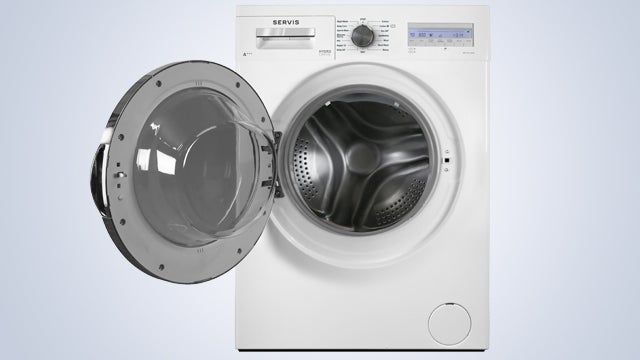 Servis W814FLHD washing machine with open door