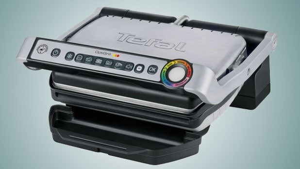 TEFAL OptiGrill Indoor Grill w/ Removable Plates & Precision Grilling  Technology