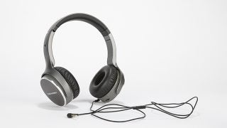 Audio Technica SonicFuel ATH-OX7AMP headphones with cable.
