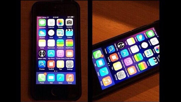 iOS 8 leaks on the iPhone 5S