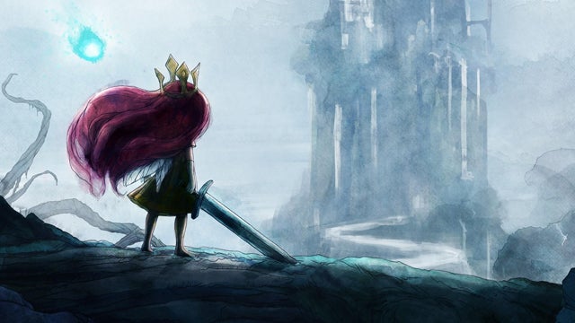 Illustration of protagonist from Child of Light video game