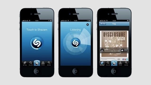 Shazam on iOS
