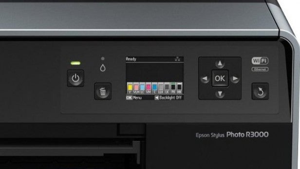 Epson Stylus Photo R3000 - Controls