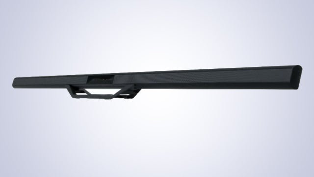 Humax STA1200BSW soundbar silhouette against a light background.