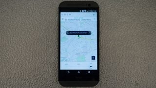 Uber taxi app