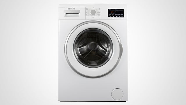 Servis W714F4HD washing machine on a white background.