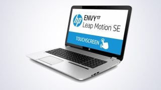 HP Envy 17 Leap Motion SE laptop with touchscreen feature