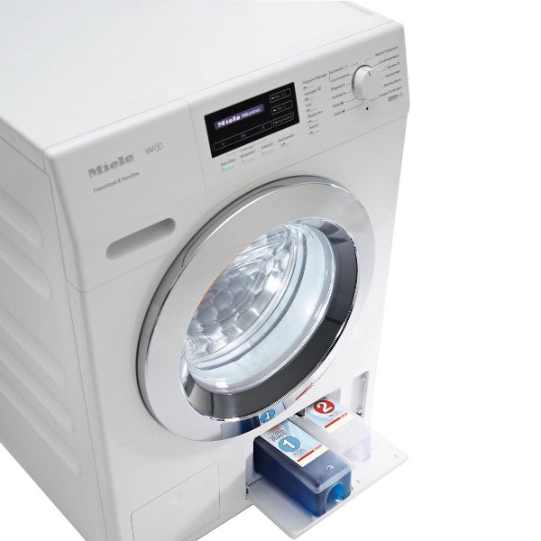 Miele WMR 560 WPS washing machine with TwinDos system.