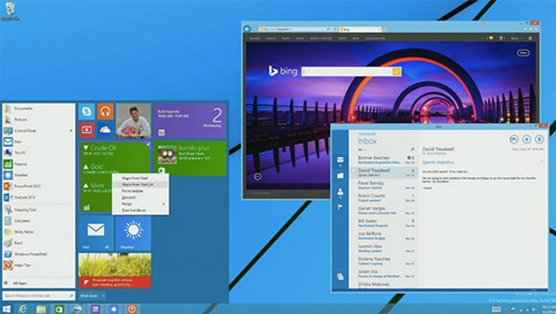 Windows 8 with Start menu