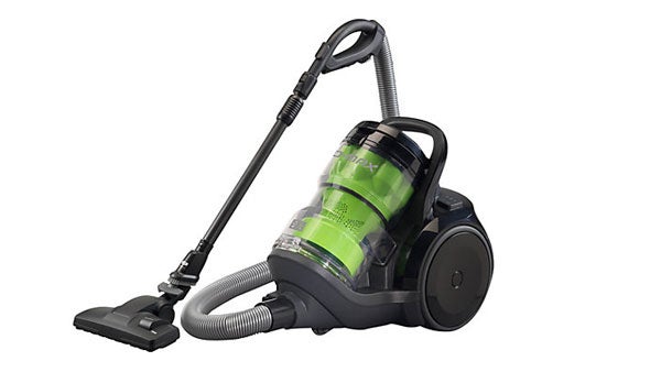 Panasonic MC-CL934 canister vacuum cleaner on white background.
