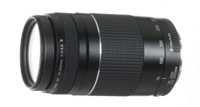 Canon EF 75-300mm f/4-5.6 III USM Camera Lens Test Review