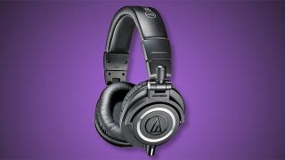 Audio-Technica ATH-M50x professional studio monitor headphones