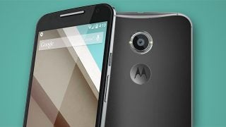 Motorola Moto X 2014 smartphone front and back view