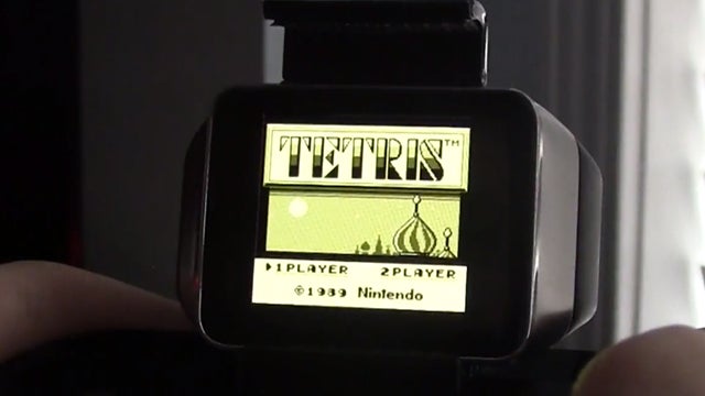 Tetris on Android Wear