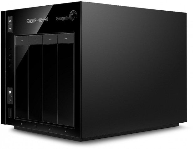 Seagate 4-bay NAS server for performance review.