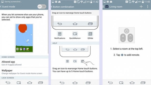 ScreenshotScreenshots of smartphone interface customization options.