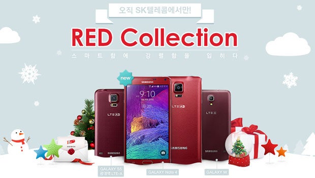 Red Galaxy Note 4