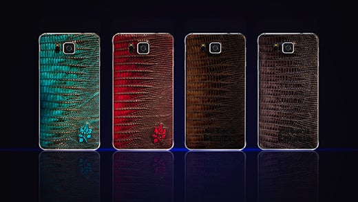 Samsung Galaxy Alpha leather rear