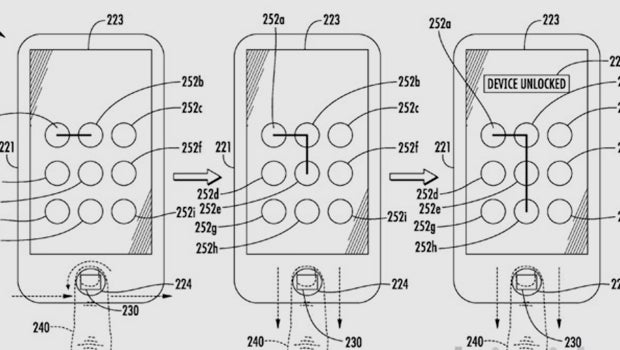Touch ID patent