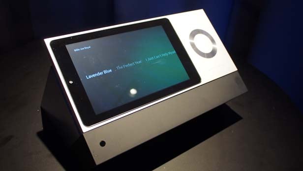 BeoSound Moment music system on display