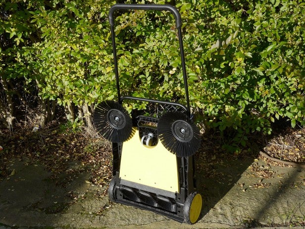 Karcher S650 sweeper on outdoor pavement.