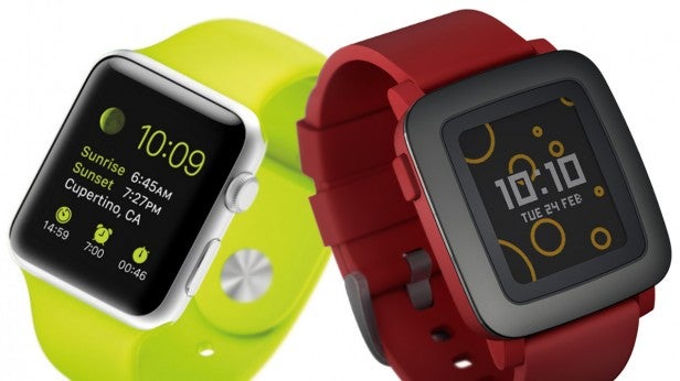 Apple Watch vs Pebble Time