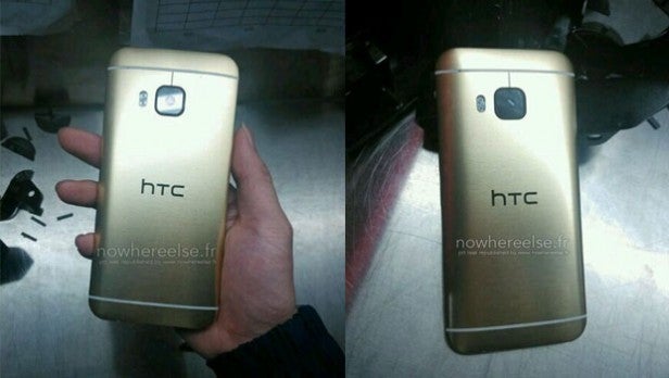 Gold HTC One M9 leak