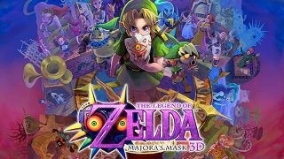 The Legend of Zelda: Majora's Mask 3D game cover art.