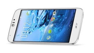 Acer Liquid Jade Z smartphone displayed on white background.