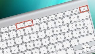 Backlight Apple wireless keyboard leak
