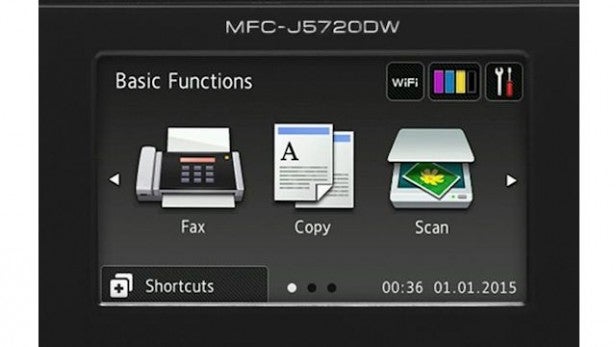 Brother MFC-J5720DW - Controls