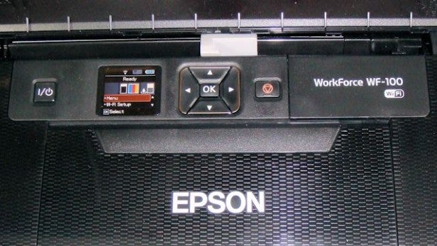 Epson WorkForce WF-100 - Controls