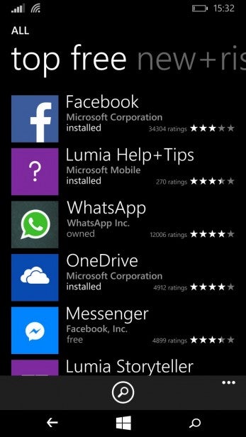 Lumia 640 screen 1