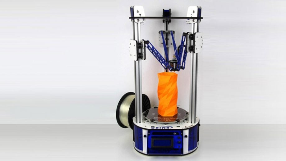 SeeMeCNC Orion Delta 3D printer with printed vase