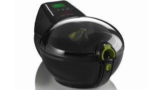 Tefal ActiFry Express XL AH950840 air fryer on white background.