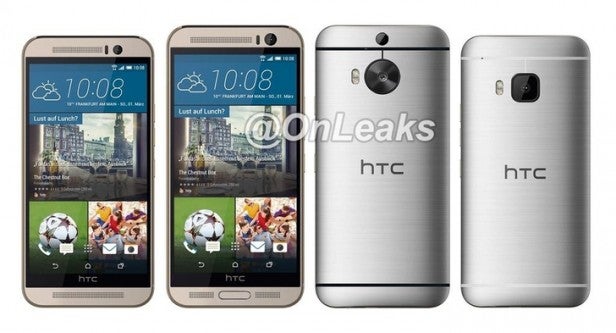 HTC One M9 Plus renders