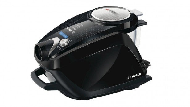 Bosch BGS5SIL2GB GS50 PowerSilence vacuum cleaner on white background.