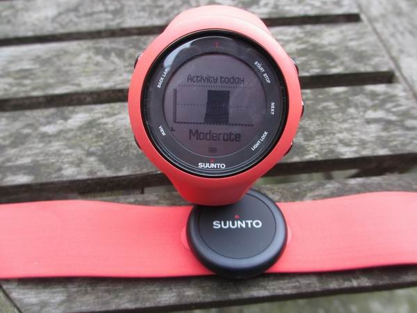 Suunto Ambit3 Sport watch displaying 