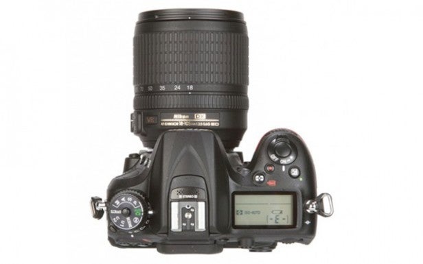 Nikon D7200 DSLR camera with lens attached.