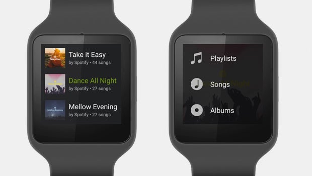 Android Wear Spotify